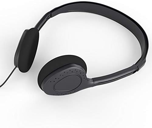 Maeline 20-Pack On-Ear Headphones with 3.5 mm Plug – Premium Bulk Audio Solution for Schools and Offices – Adjustable Fit, Durable Design, and Reliable Sound Performance for Kids and Professionals