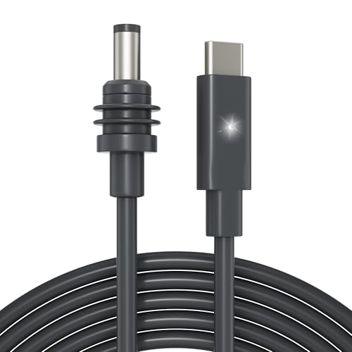 Starlink Mini USB C Cable 10FT with LED Indicator Light, 100W+ PD Source Starlink Mini USBC to DC Power Cable Cord 3m – Enhanced Compatibility and Speed