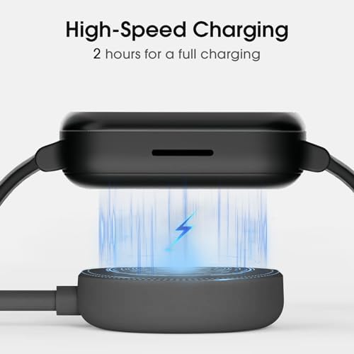 Ultra-Fast Magnetic USB Charger for Gabb Watch 3 e/3 – Sleek White Portable Charging Cable with Enhanced Power Efficiency – Ideal for Active Smartwatch Users Seeking Quick and Reliable Charging Solutions