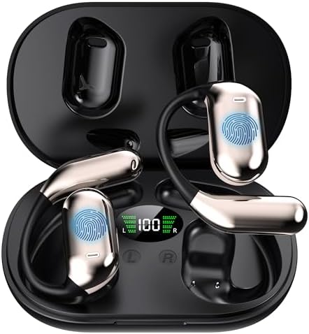 AI-Powered 144-Language Bluetooth Earbuds: Advanced Noise-Canceling Headphones for Effortless Communication in Any Setting, Ideal for i OS & Android Users, Waterproof Design for Enhanced Durability and Comfort During Travel