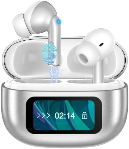 AI-Powered Translation Wireless Earbuds with Bluetooth 5.4 – Effortless Communication Across 144 Languages, Smart Touch Control, and Comfortable Ergonomic Fit for Travelers & Language Enthusiasts – Superior Battery Life for Business and Leisure Use