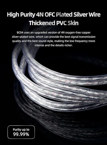 Elevate Your Audio Experience with Keephifi CCZ BC04 Wired Earbuds – Lightweight Hi-Fi IEMS Featuring Advanced Dynamic Hybrid Dual Drivers for Crystal Clear Sound Quality, Perfect for Gaming, Music Lovers, and Hands-Free Communication – Stylish Purple Design with Integrated Microphone for Enhanced Compatibility and Comfort