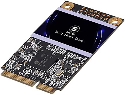 Transform Your System with the Shark Speed 64 GB MSATA SSD – High-Performance Internal Solid State Drive for Enhanced Speed and Storage in Desktops & Laptops – Lightning-Fast SATA III 6 Gb/s for Gamers and Professionals Seeking Unmatched Efficiency and Reliability