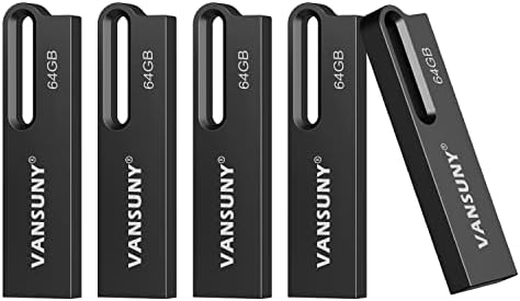Vansuny 256 GB USB 3.0 Flash Drive – Ultra-Fast Waterproof Metal Memory Stick for Seamless Data Transfer Across All Devices, Perfect Portable Solution for Professionals & Everyday Users
