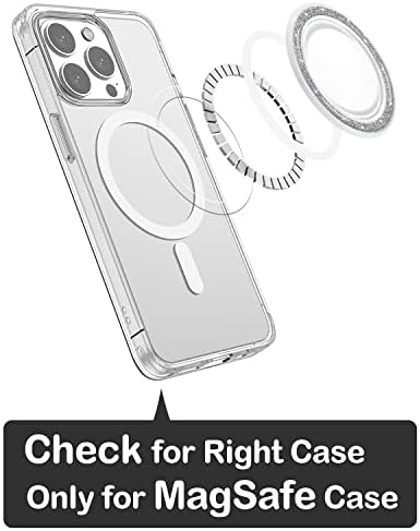 Upgrade Your i Phone Experience with Metisinno Purple Translucent Magnetic Base for Pop Socket Grips – Seamless Compatibility with Mag Safe Cases for Effortless Use and Stylish Appeal