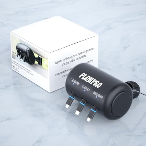 Revitalize Your Travel Experience with the Ultimate 3-in-1 Retractable Car Backseat Charging Station – Multi-Device USB Type C Dock for i Phone, Samsung, and Android | Perfect for Rideshare, Family Trips, and On-the-Go Power Solutions | Sleek Design with Simultaneous Charging Capability