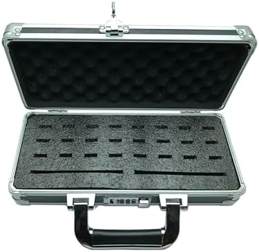 Ultimate Aluminum USB Thumb Drive Organizer Case – Shockproof & Antistatic Storage Solution for 48 Drives with Swivel Handle – Perfect for Portable Data Management and Travel Efficiency
