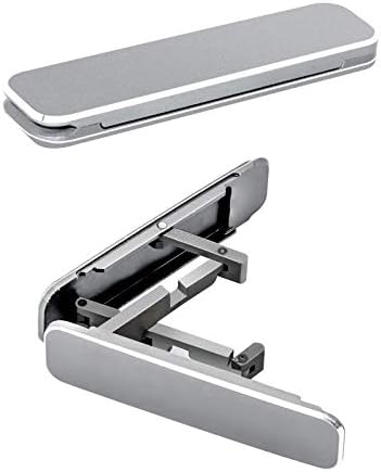 Cell Phone Kickstand,Multi-Angle Aluminum Kickstand(Adjustable Angle)(Vertical and Horizontal Stand) Silver – Enhanced Compatibility and Speed