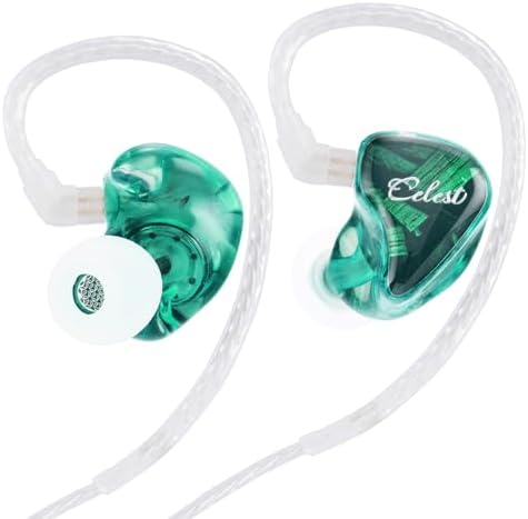 Discover the QOA Celest Wyvern Black Hi-Fi Wired In-Ear Monitors – Engineered with a Cutting-Edge Dynamic Driver for Deep Bass and Crystal Clear High Frequencies | Unique Artisan Hand-Painted Faceplate for Distinctive Personal Style | Durable Detachable 0.78 2-Pin Cable for Enhanced Longevity and Customization | Ergonomically Designed for Ultimate Comfort, Ideal for Gamers, Musicians, and Audiophiles | Versatile 3.5 mm Connector Ensures Compatibility Across All Devices. Experience Exceptional Sound Quality and Unique Aesthetic Appeal in One Premium Package.