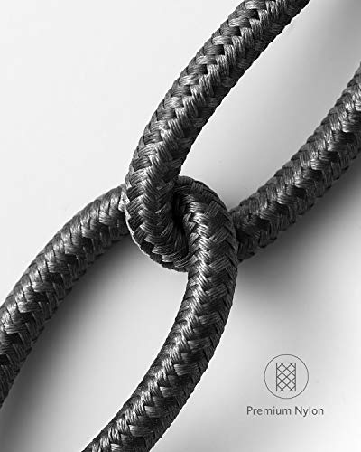 Anker 6 ft Durable Double-Braided Nylon Lightning Cable – Apple MFi Certified for Fast Charging and Data Transfer with i Phone and i Pad Compatibility – Premium Quality Accessory for Reliable Performance (Black)
