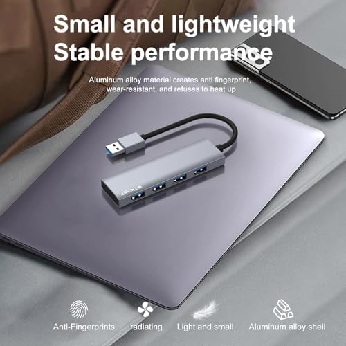 Unlock Seamless Device Connectivity with Our Compact 2 ft USB 3.0 Hub & Multiport Splitter – High-Speed Adapter for Laptops, PCs, i Macs & More – Effortlessly Connect Multiple Devices for Enhanced Productivity on the Go!