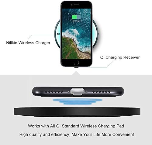 Nillkin Qi Receiver USB-C – Ultra-Slim Wireless Charging Adapter for Seamless Integration with Galaxy A51, A20 E, A20, Pixel 2 & More Type-C Android Smartphones – Fast Charging, Easy Setup, and Enhanced Durability for Effortless Power Solutions