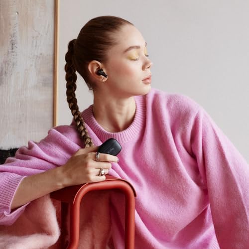 Sudio A1 Pro Wireless Earbuds – Premium Bluetooth 5.3 Noise Cancelling Earphones, Waterproof Design with Touch Control, Stylish Purple Finish, Ideal for Music Lovers and Active Lifestyles, Enhanced Comfort and Sound Quality with Compact Charging Case