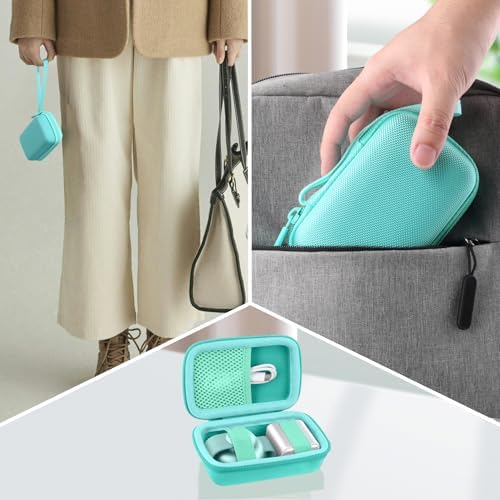co2 CREA Green Hard Case for Anker Mag Safe UFO 3-in-1 Mag Go Wireless Charger Station – Travel-Friendly Foldable Charging Pad Protector with Enhanced Compatibility and 15 W Fast Charging Capability, Ideal for On-the-Go Charging Solutions