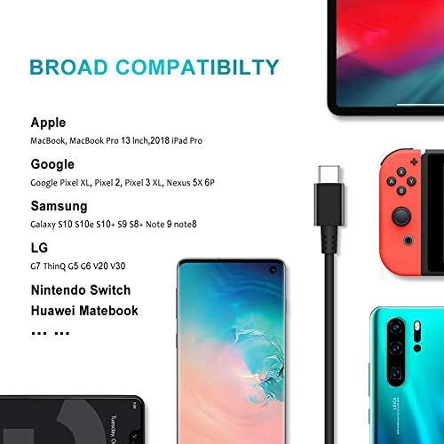 Universal Lenovo USB-C Laptop Charger – 65 W Fast Power Adapter for Enhanced Compatibility & Safety – Ideal for Yoga, Think Pad, and Chromebook Models – Lightweight & Portable Design for Travel – 30-Day Guarantee & Lifetime Exchange Policy