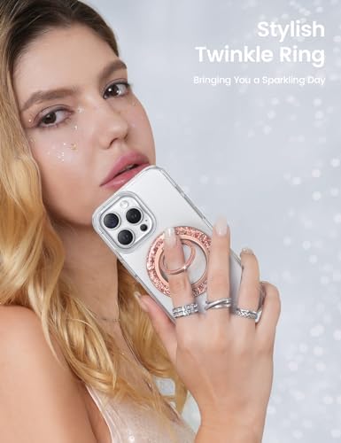 Lamicall Mag Safe Magnetic Phone Ring Grip 2025 Model – Ultra Strong 4.4 lbs Magnet with 360-Degree Rotation | Effortless Pull-Out Design for i Phone 16/15/14 Pro Max | Durable Finger Holder Stand for Enhanced Usability and Style | Perfect Accessory for Multitaskers and On-the-Go Users