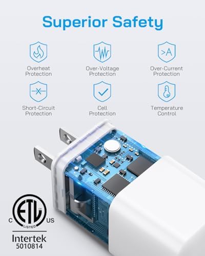 MFi Certified 6 ft i Phone Lightning Charger – Fast Charging USB Cable Pack for i Phone 14/13/12/11 Pro/Pro Max/SE 2022/8/7/XS/XR/X & i Pad – Durable & Efficient Charging Solution for Home & Travel – 4-Pack with Enhanced Compatibility