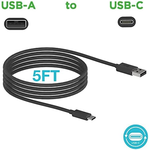 Sony WH-1000 XM5, XM4, XM3 Charger Cable – High-Speed USB-C Cord for WHCH710 N, H910 N, WF-1000 XM4, C500, WI-1000 XM2, C200, XB400, SRS-XB13, and XB23 – Versatile Charging Solution for Optimal Audio Performance – Durable, Lightweight, & Enhanced Compatibility for On-the-Go Musicians and Audiophiles