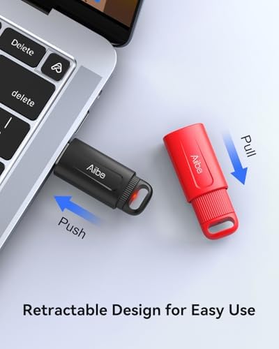 Ultra-Fast 256 GB USB 3.0 Thumb Drive – Retractable Memory Stick for PC & Laptop – Reliable Data Storage Solution for Professionals and Students – Compact, Durable, and Versatile File Transfer Device