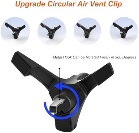 Nissan-Compatible 360° Adjustable Air Vent Cell Phone Holder Mount – Secure Smartphone Accessory for Enhanced Navigation in Sentra, Kicks, Pathfinder, Versa, Maxima & Altima – Effortless Hands-Free Driving Solution for Safer Journeys