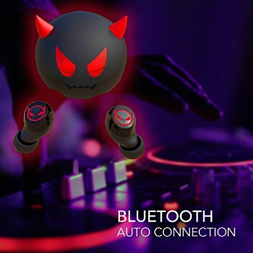 Compact Bluetooth 5.0 Earbuds for Small Ears | Touch-Control Noise-Cancelling Headphones with Unique Cartoon Charging Case | Lightweight Design for Comfort | Immersive Stereo Sound Perfect for Music & Calls | Ideal for Active Lifestyles