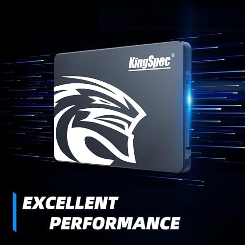 Transform Your Device with King Spec 1 TB SATA III 2.5″ SSD – Ultra-Fast Internal Solid State Drive for Unbeatable Speed and Reliability Across Laptops, Desktops & All-in-Ones – Advanced 3 D NAND Flash TLC Tech for Exceptional Performance and Durability