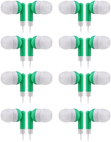 Bulk Pack CN-Outlet Orange Earbuds – Individually Bagged Headphones for i Phone, Android & MP3 Players – Perfect for Schools, Libraries & Hospitals – High-Fidelity Sound, Lightweight & Durable Design – 50 Count Audio Solution for Classroom & Professional Use