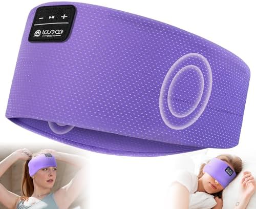 Ultimate Bluetooth 5.4 Sleep Headband Headphones – Designed for Side Sleepers, Unmatched Comfort for Active Lifestyles, Superior Sound Quality, Ergonomic Fit for Enhanced Relaxation, Ideal Tech Gift for Music and Podcast Enthusiasts