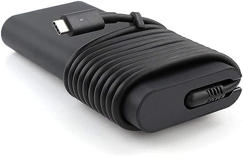 130 W USB-C Charger for Dell Precision Series Laptops – Fast Charging, Enhanced Compatibility & Safety Features – UL/FCC/ROHS Certified, Overheat & Short Circuit Protection, Includes Power Cord – Ideal for Models 3470-3590 & 2-in-1 P Series
