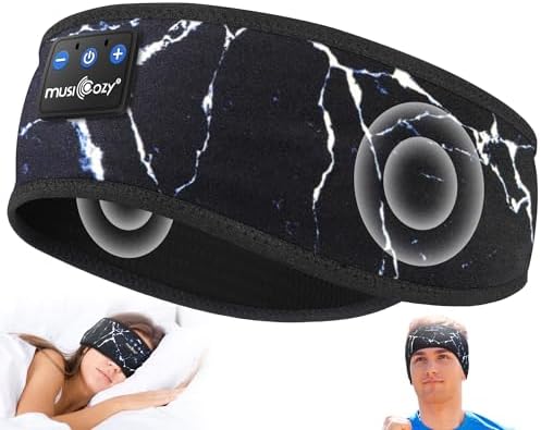 Revolutionary Bluetooth 5.4 Sleep Mask Headphones with Superior HD Sound Quality – Ultimate Comfort Music Headband Perfect for Travel, Yoga, and Running – Exceptional Gift Option for All, Featuring Unmatched Compatibility for an Elevated Listening Experience