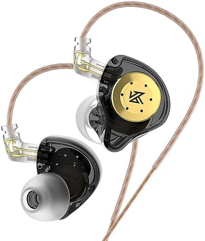 KZ EDX PRO Hi-Fi Wired Earbuds: Premium In-Ear Monitors with 10 mm Dynamic Driver for Rich Bass & Unmatched Comfort – Detachable Cable for Seamless Connectivity & Superior Audio Experience – Ideal for Audiophiles and Daily Listeners
