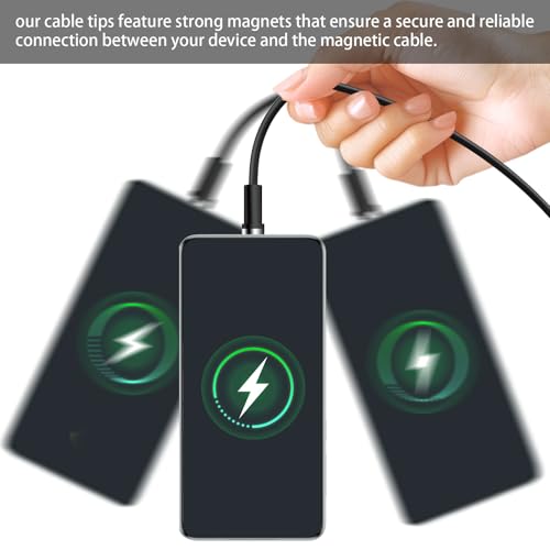 Elevate Your Charging Efficiency with 12-Piece Micro USB Magnetic Tips – Seamless Compatibility for 1 Pin Cables, Fast Charging, and Convenient Removal Tool Included