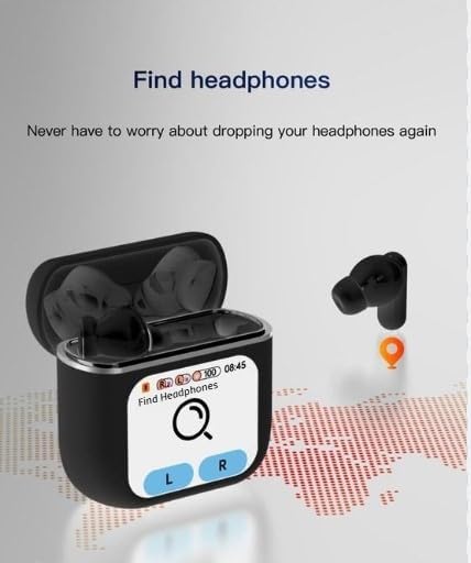 Revolutionary True Wireless ANC Earbuds with Advanced Bluetooth 5.4 – Immerse in Deep Bass Stereo Sound, Effortless LED Touch Control & Built-in Mic for Gaming Sessions – Seamless Compatibility with Android, i OS, Tablets & Laptops – Transform Your Listening Journey Today