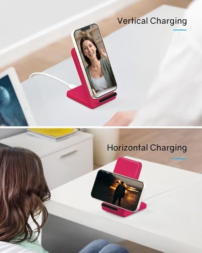 3-in-1 Wireless Charging Station for Apple Devices – Fast Charging Dock for i Phone 15/14/13/12 Pro Max, Apple Watch Series 8/7/SE/6/5/4/3/2, and Samsung Phones – Sleek Multi-Device Charger with Enhanced Safety Features and Compact Design