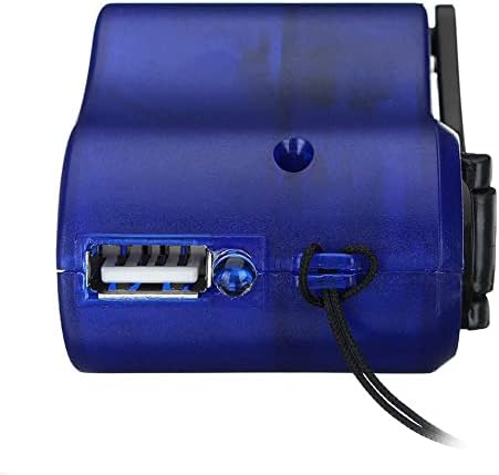 Emergency-Ready Hand Crank Generator: Lightweight 5 V USB Charger for Outdoor Adventures & Mobile Phone Powering – Ideal for Camping, Hiking, and Unexpected Outages