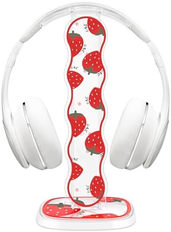 CamyCosy Headphone Holder for Desk, Gaming Headset & Earphone Stand with Tulip Flowers Pattern – Enhanced Compatibility and Speed