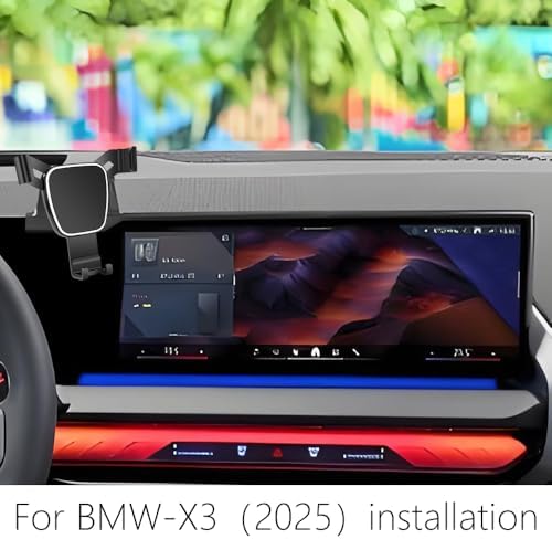 BMW X3 2025 Premium Car Phone Holder – Ultimate Navigation Bracket for Safe and Stylish Driving | Tool-Free Installation, Customizable Viewing Angles & Secure Mobile Device Grip | Must-Have Automotive Accessory for Modern Drivers