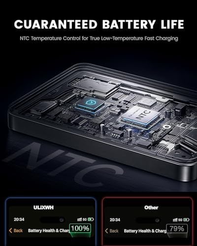 Ultra-Slim Magnetic Wireless Power Bank 5000 m Ah – Fast Charging Solution for i Phone 16/15/14/13/12 Models, Effortless Connectivity with Mag Safe Technology, Lightweight and Portable Battery Pack for On-the-Go Charging, Enhanced Safety Features for Worry-Free Use