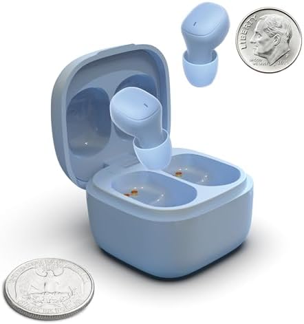 Coby Mini True Wireless Earbuds – Ultra-Compact Bluetooth Earbuds with 12-Hour Playtime, Built-in Microphone, and Lightweight Design for All-Day Comfort – Perfect for On-the-Go Music and Calls (White)