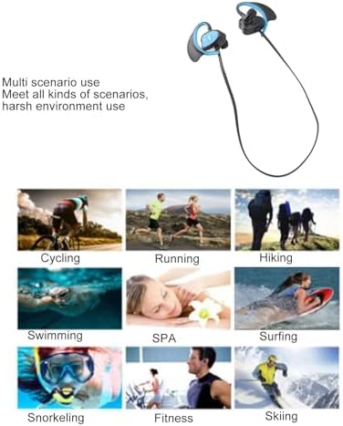 Ultimate Fabater IPX8 Waterproof Bluetooth 5.0 Earbuds – In-Ear Sports Headphones with Integrated MP3 Player for Swimming, Running, and Active Lifestyles – Stylish Green Design with Superior Submersion Capability for Unmatched Audio Performance