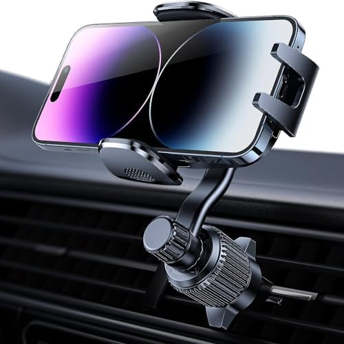 Universal Car Vent Phone Mount – Effortless Hands-Free Smartphone Holder for All Devices | Secure Clip Design Ensures Stability While Keeping Air Vents Clear | Quick Installation & Sleek Look for i Phone, Samsung, and More | Elevate Your Driving Experience with Safe Navigation and Comfort