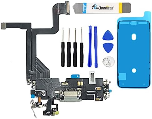 Upgrade Your i Phone 13 Pro Experience with Premium USB Charging Port Flex Cable & Microphone Connector Kit – Seamless Installation, Fast Charging, and Superior Audio Quality in Stylish White Finish