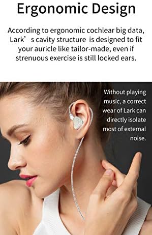 Kinboofi KBEAR Rosefinch Aqua Green Wired In-Ear Headphones – High-Performance Noise-Canceling Earbuds with Aviation-Grade Zinc Alloy Construction and Detachable Cable for Custom Audio – Perfect for Singers and Audiophiles Seeking Unmatched Sound Clarity and Comfort