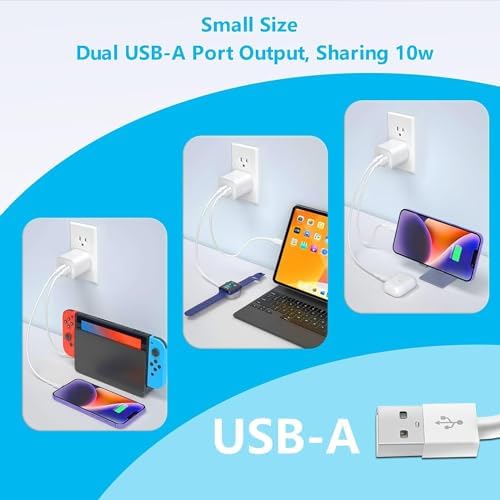 Compact USB Wall Charger – Universal 5 W Power Adapter for i Phone, Galaxy, LG, HTC, and More – Travel-Friendly Plug Cube for Fast & Safe Charging – Perfect for Home or On-the-Go Use – Enhanced Device Compatibility & Durability