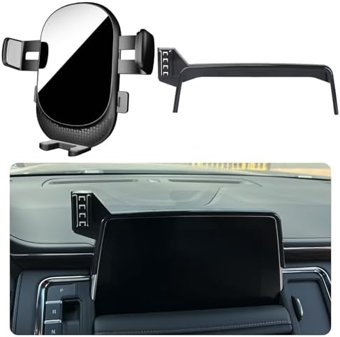 GMC Yukon 2021-2024 Exclusive Car Phone Holder – Hands-Free Auto Lock Mount with 360° Rotation for Safe Navigation and Communication – Perfect Accessory for Yukon and Yukon XL (Excludes Denali Trims) – Secure, Durable, and Ergonomically Designed for Enhanced Driving Safety