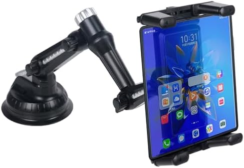 Versatile 5-in-1 Car Phone Holder: Premium Dashboard & Windshield Mount for i Phone 15/14/13 Pro Max, Samsung Z Fold 5/4, and All Smartphones – Enhanced Stability with Adjustable Angles for Safe, Convenient Driving and Navigation Experience