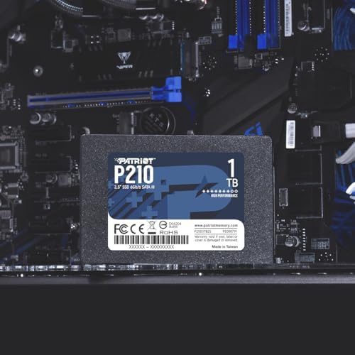 Transform Your Computing with Patriot Memory P210 128 GB SATA III SSD – Ultra-Fast 2.5 Inch Internal Drive for Gamers and Creative Professionals Seeking Unmatched Performance and Reliability