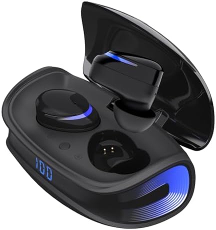 Revolutionary Bluetooth 5.0 Waterproof Wireless Earbuds – Superior Hi-Fi Sound with Ergonomic Comfort for Active Lifestyles, Enhanced Audio Experience for Workouts, Travel, and Daily Use, Featuring Rapid Connectivity and Extended Battery Life