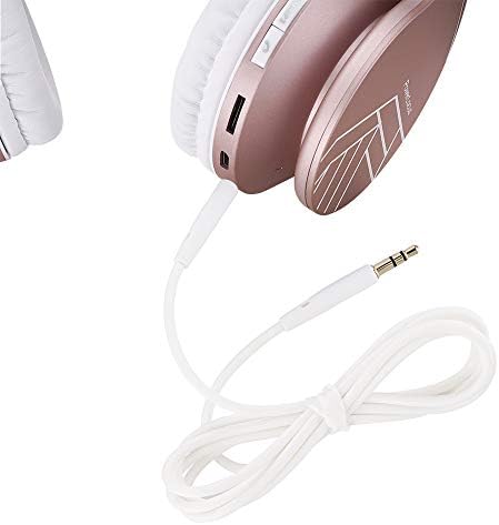 Experience the Ultimate in Comfort and Sound with Power Locus Stylish Purple & White Wireless Over-Ear Headphones – Hi-Fi Stereo Quality, Foldable Design for Travel, 12-Hour Battery Life, and Built-In Microphone for Hands-Free Calls – Perfectly Compatible with i Phone, Samsung, and LG Devices