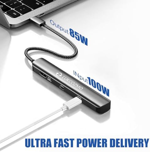 Elevate Your Digital Workspace with the Ultimate 7-in-1 USB C Hub & USB Splitter – Lightning-Fast Data Transfer for Mac Book, Dell, HP Laptops, and Smartphones – All-in-One Port Extender Featuring TF/SD Card Reader and Audio Output – Compact, Durable Accessory for Seamless Connectivity and Enhanced Productivity